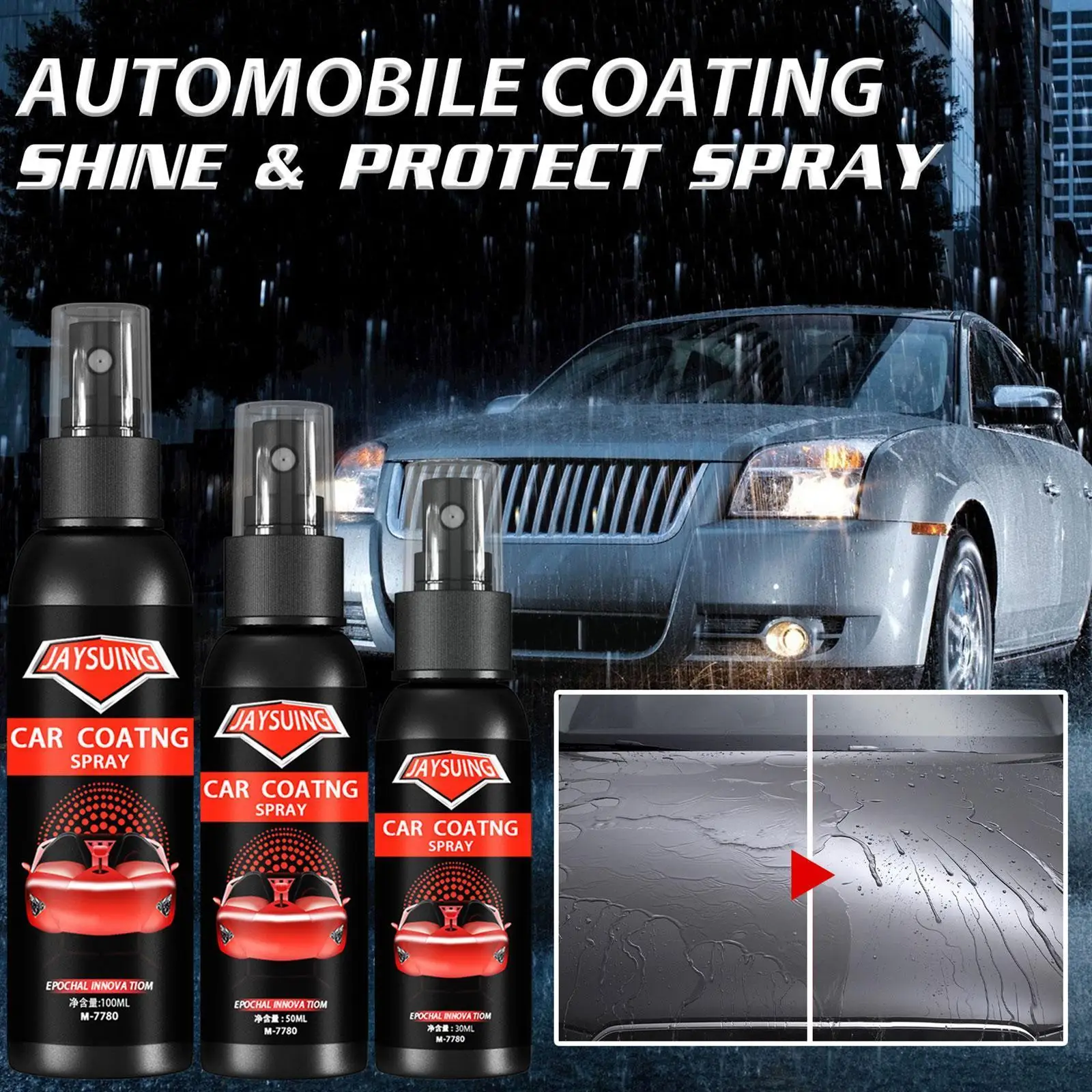 30/50/100ml Automotive Spray Coating Agent Car Glass Coating Crystal Polish Car Plated Car Detailing Products Cer U9e5
30/50/100ml Automotive Spray Coating Agent Car Glass Coating Crystal Polish Car Plated Car Detailing Products Cer U9e5