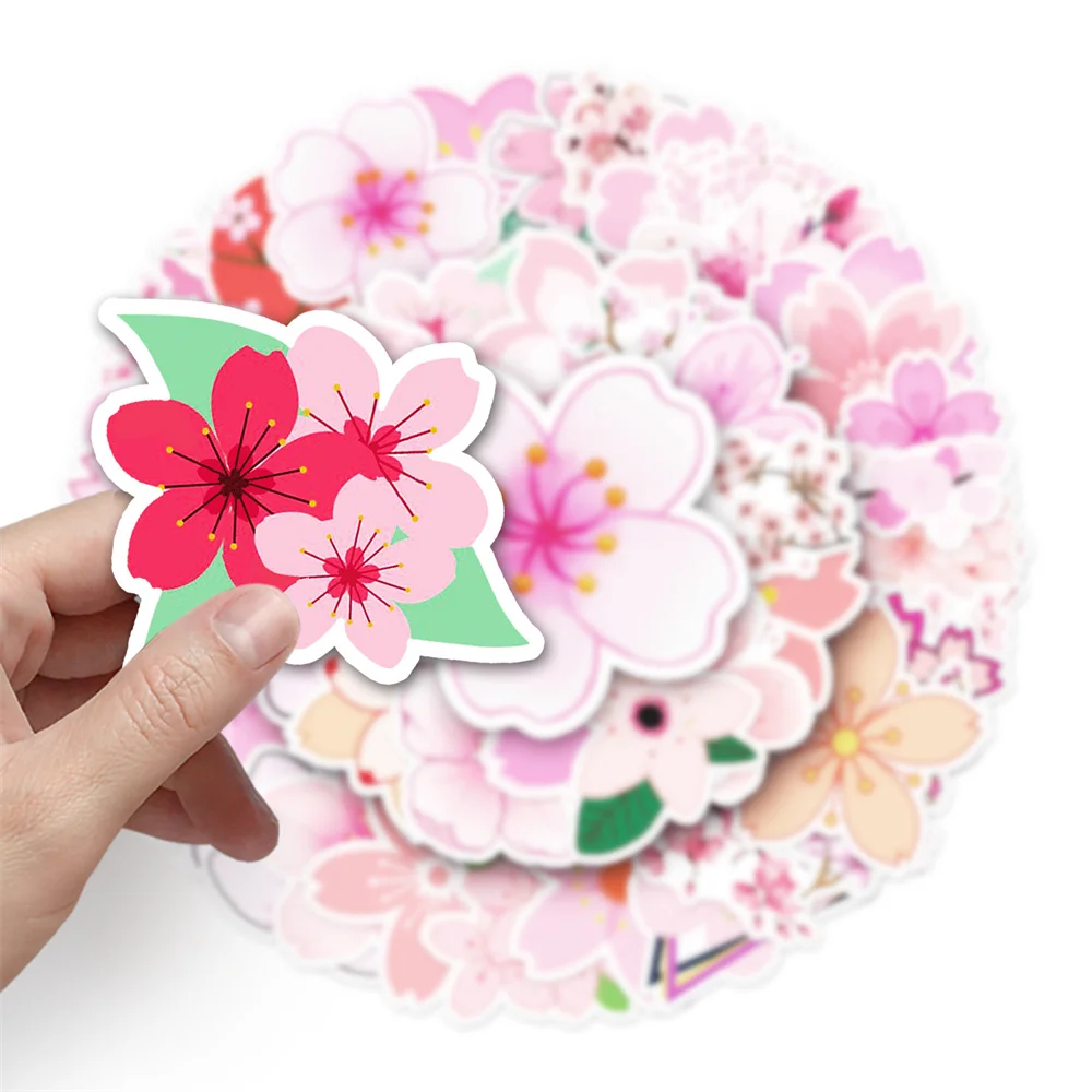 50pcs Pink FLower Sakura Stickers For Ipad Laptop Scrapbook Journal Stationery Guitar Aesthetic Sticker Scrapbooking Supplies
50pcs Pink FLower Sakura Stickers For Ipad Laptop Scrapbook Journal Stationery Guitar Aesthetic Sticker Scrapbooking Supplies