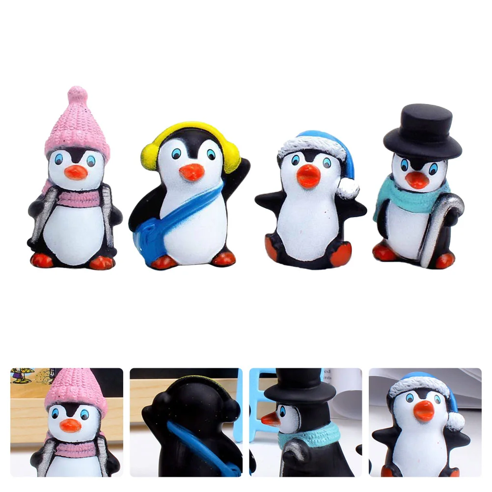 Penguin Cake Christmas Decoration Figurines Animal Birthday Ornament Miniature Party Mini Landscape Globes Snow Animals Decor
Penguin Cake Christmas Decoration Figurines Animal Birthday Ornament Miniature Party Mini Landscape Globes Snow Animals Decor