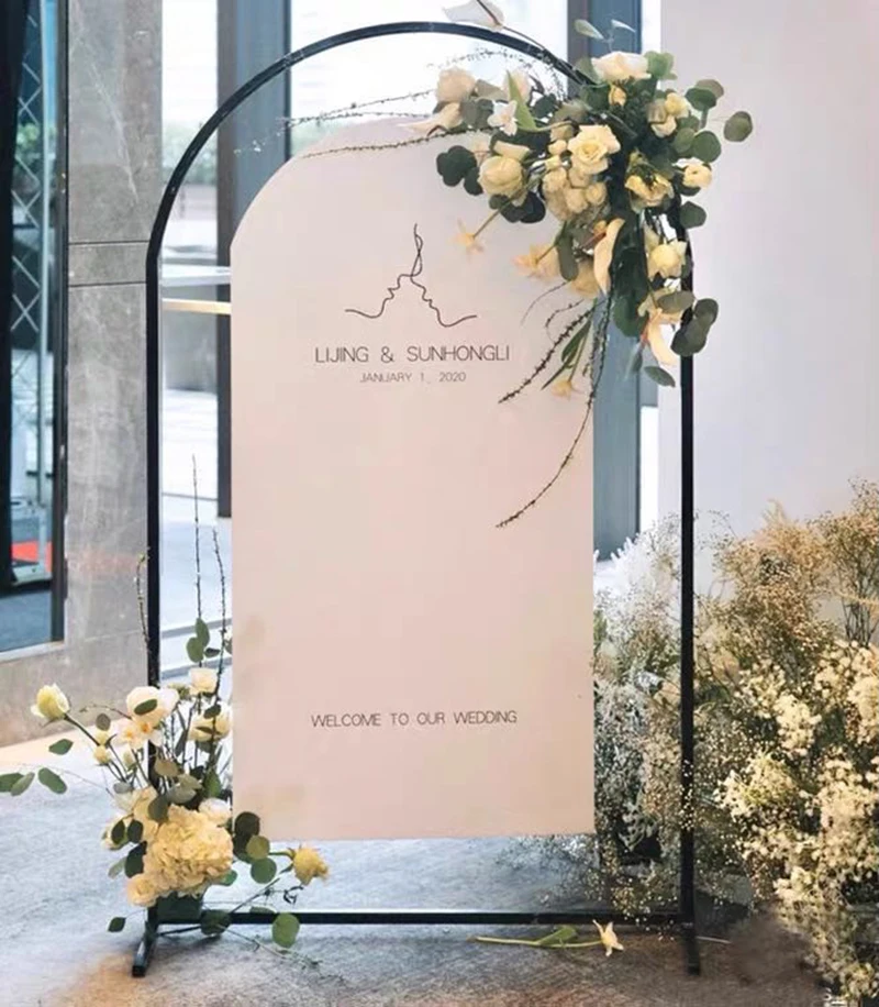 Rustic Wedding Arch Metal Flower Archway Ceremony Wrought Iron Backdrop Stand Party Background Decoration
Rustic Wedding Arch Metal Flower Archway Ceremony Wrought Iron Backdrop Stand Party Background Decoration