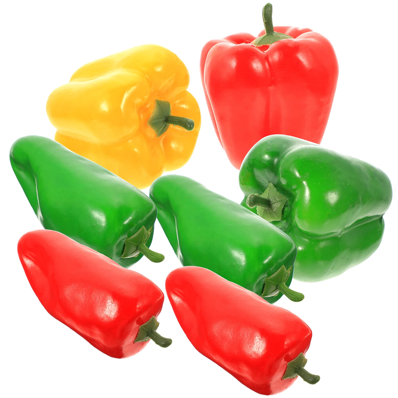 Fake Pepper Peppers Vegetable Artificial Simulation Fruit Faux Chilifor False Decorvegetables Ornament Mixed Kitchen Model
Fake Pepper Peppers Vegetable Artificial Simulation Fruit Faux Chilifor False Decorvegetables Ornament Mixed Kitchen Model