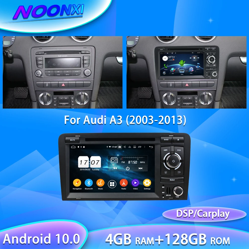 Car Radio For Audi A3 2003-2013 Video Players With Screen Bluetooth 2Din Android10 Stereo Receiver Automotive Multimedia Carplay 
Car Radio For Audi A3 2003-2013 Video Players With Screen Bluetooth 2Din Android10 Stereo Receiver Automotive Multimedia Carplay
