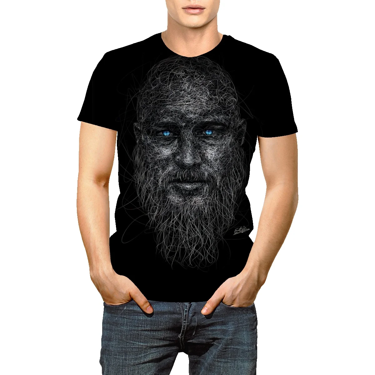 Футболка Vikings Мужская с рисунком из нового фильма, модная тенниска с 3D рисунком, майка с коротким рукавом, лето
Футболка Vikings Мужская с рисунком из нового фильма, модная тенниска с 3D рисунком, майка с коротким рукавом, лето