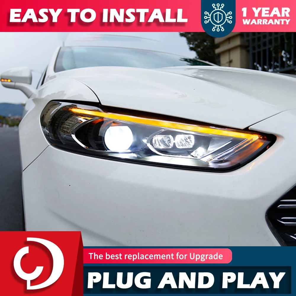 Car Styling Head Lamp for Ford Fusion Headlight 2013-2016 Mondeo LED Headlight DRL Dynamic Frontlight Projector auto Accessories
Car Styling Head Lamp for Ford Fusion Headlight 2013-2016 Mondeo LED Headlight DRL Dynamic Frontlight Projector auto Accessories
