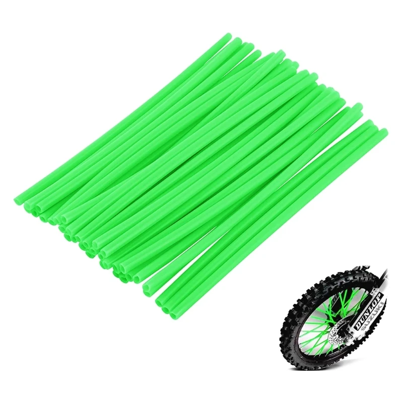 Universal Motorcycle Dirt Bike Wheel Cover Spoke Skins Wrap Tubes Decor Protector 72Pcs
Universal Motorcycle Dirt Bike Wheel Cover Spoke Skins Wrap Tubes Decor Protector 72Pcs