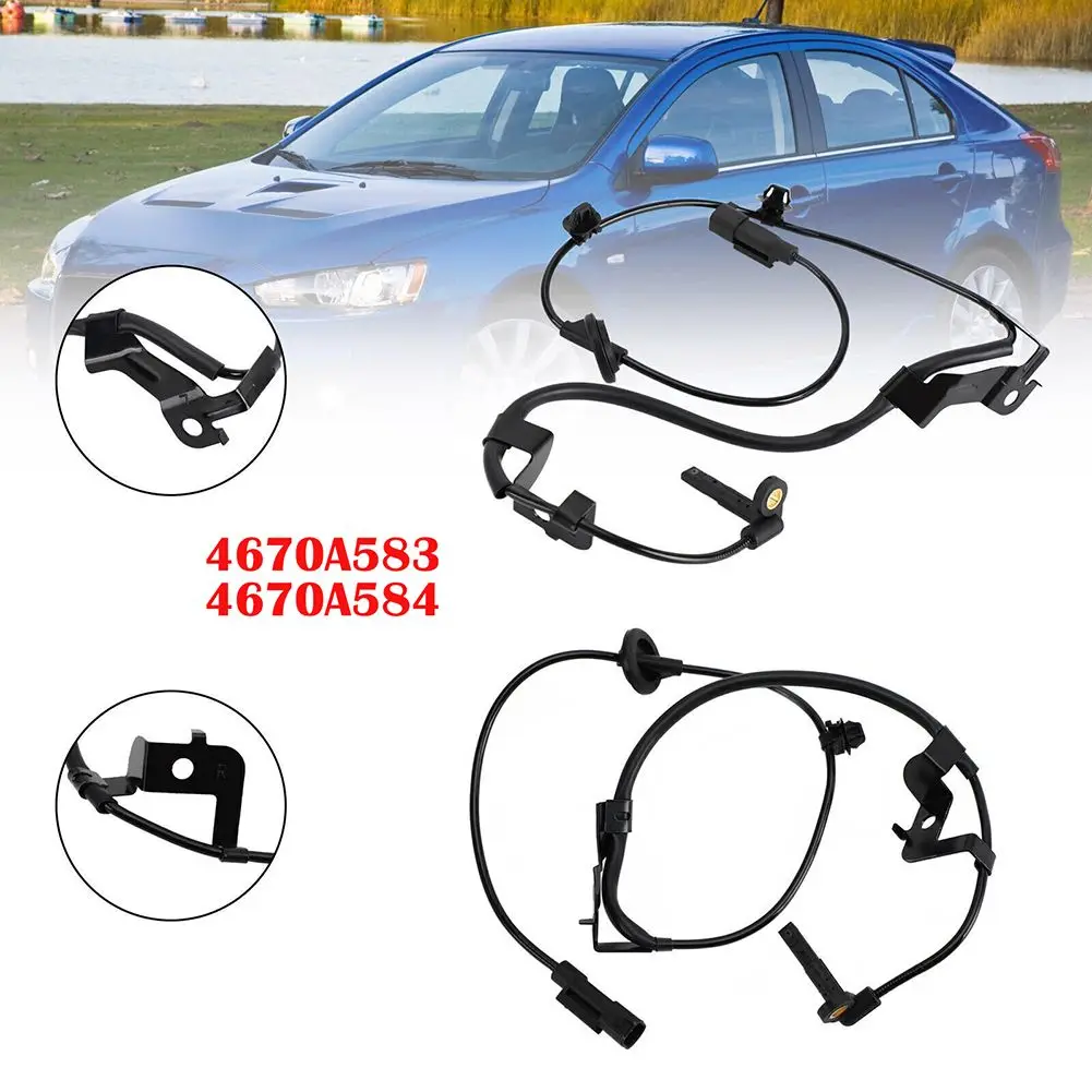 Rear Left&Right ABS Wheel Speed Sensor 4670A583 4670A584 For Mitsubishi Lancer 4670A157, 4670A583,4670A158, 4670A584
Rear Left&Right ABS Wheel Speed Sensor 4670A583 4670A584 For Mitsubishi Lancer 4670A157, 4670A583,4670A158, 4670A584