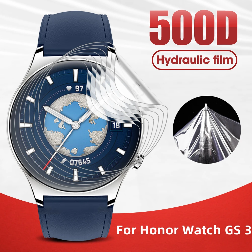 Soft Screen Protector for Honor Watch GS 3 Smart Watch Protection Film HD Transparent for Huawei Honor GS3 GS 3 Protective Film
Soft Screen Protector for Honor Watch GS 3 Smart Watch Protection Film HD Transparent for Huawei Honor GS3 GS 3 Protective Film