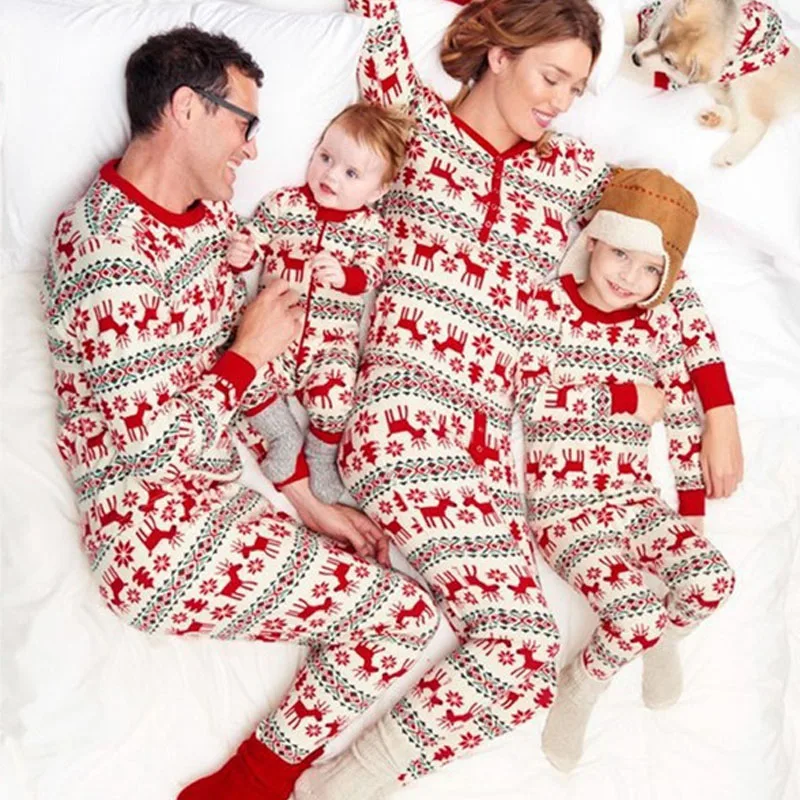 2022 Family Matching Clothes Christmas Pajamas Set Mother Father Kids Son Matching Outfits Baby Girl Rompers Sleepwear Pyjamas
2022 Family Matching Clothes Christmas Pajamas Set Mother Father Kids Son Matching Outfits Baby Girl Rompers Sleepwear Pyjamas