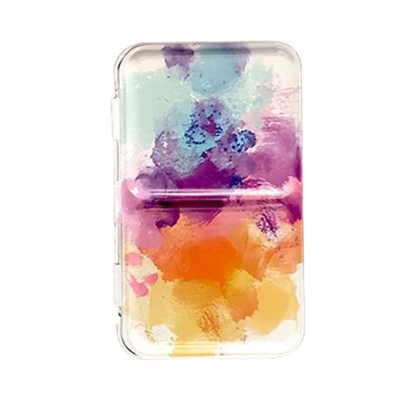 Пустая Палетка акварельных жестяных коробок Чехол с рисунком идеально подходит для студентов детей начинающих и взрослых с гладкой поверх... 
Пустая Палетка акварельных жестяных коробок Чехол с рисунком идеально подходит для студентов детей начинающих и взрослых с гладкой поверх...