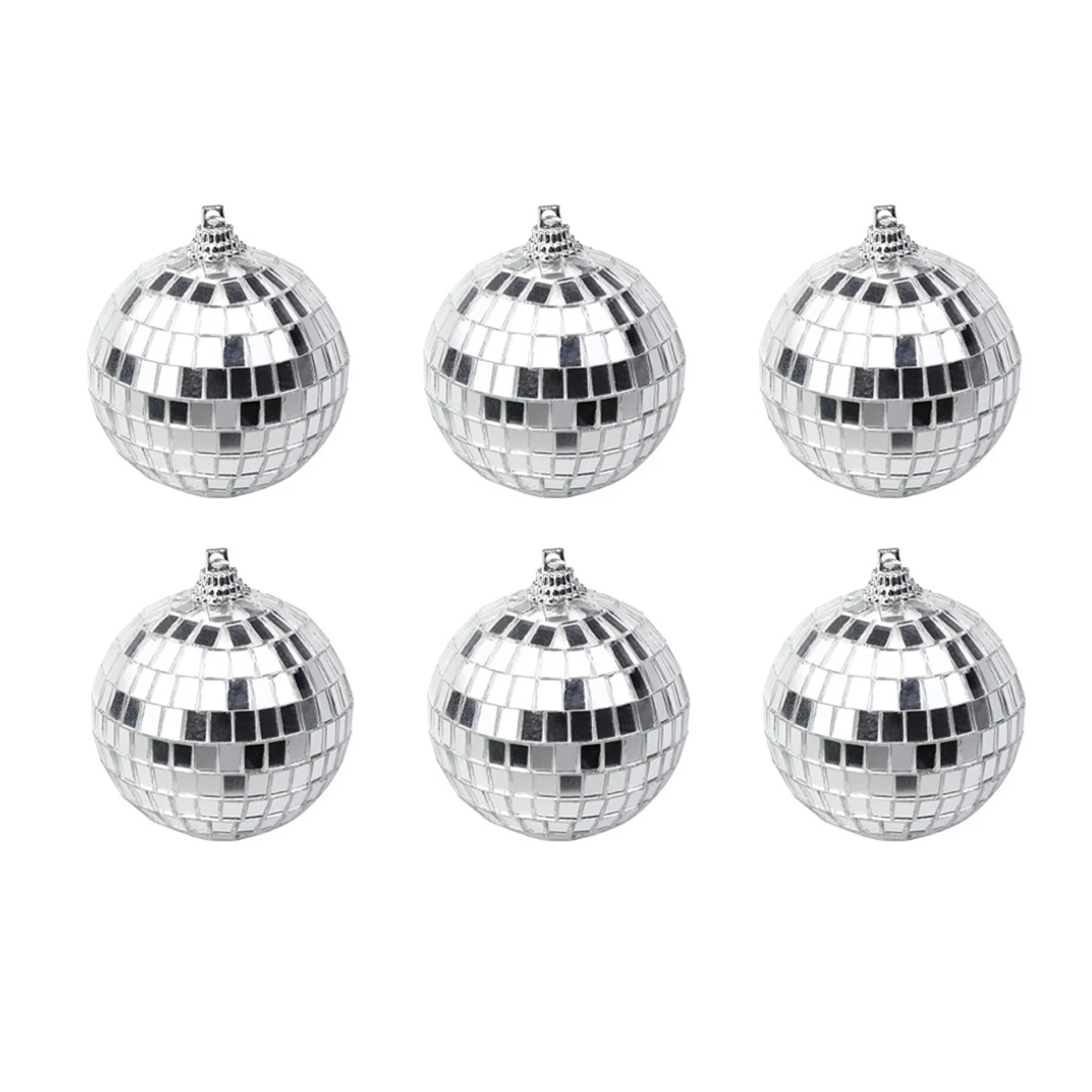 Mini Disco Ball Ornament 6 Pcs 2.4 Inches Small Disco Ball Decor Car Rear View Mirror Pendants Disco Ball With Hangings String
Mini Disco Ball Ornament 6 Pcs 2.4 Inches Small Disco Ball Decor Car Rear View Mirror Pendants Disco Ball With Hangings String