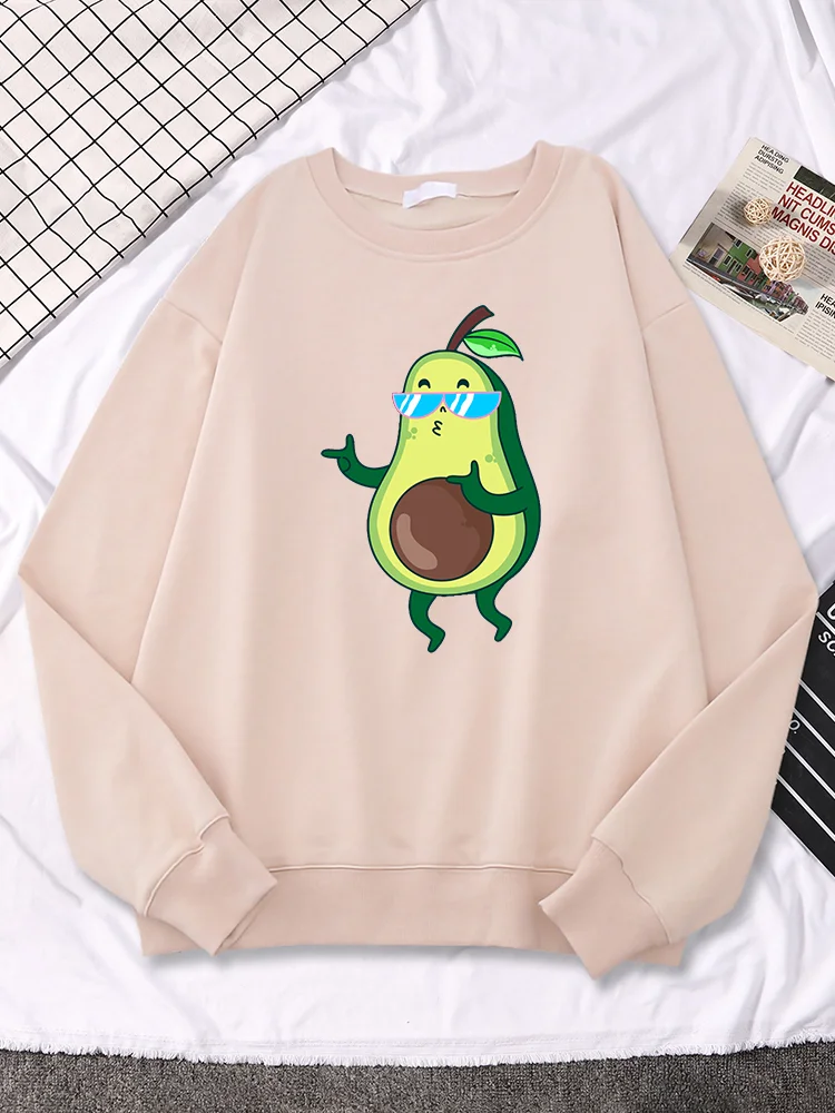 Avocado With Cool Glasses Print Mens Hoodie Spring Autumn Loose Crewneck Pullover Fleece Warm Sweatshirt Cartoon Cute Man Hoody
Avocado With Cool Glasses Print Mens Hoodie Spring Autumn Loose Crewneck Pullover Fleece Warm Sweatshirt Cartoon Cute Man Hoody