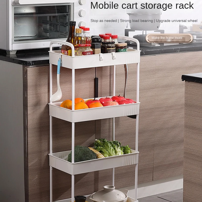 Kitchen Storage Rack Plastic Multi Layer Floor Standing Shelf For Kitchen Supplies Storage Basket For Vegetables And Fruits
Kitchen Storage Rack Plastic Multi Layer Floor Standing Shelf For Kitchen Supplies Storage Basket For Vegetables And Fruits