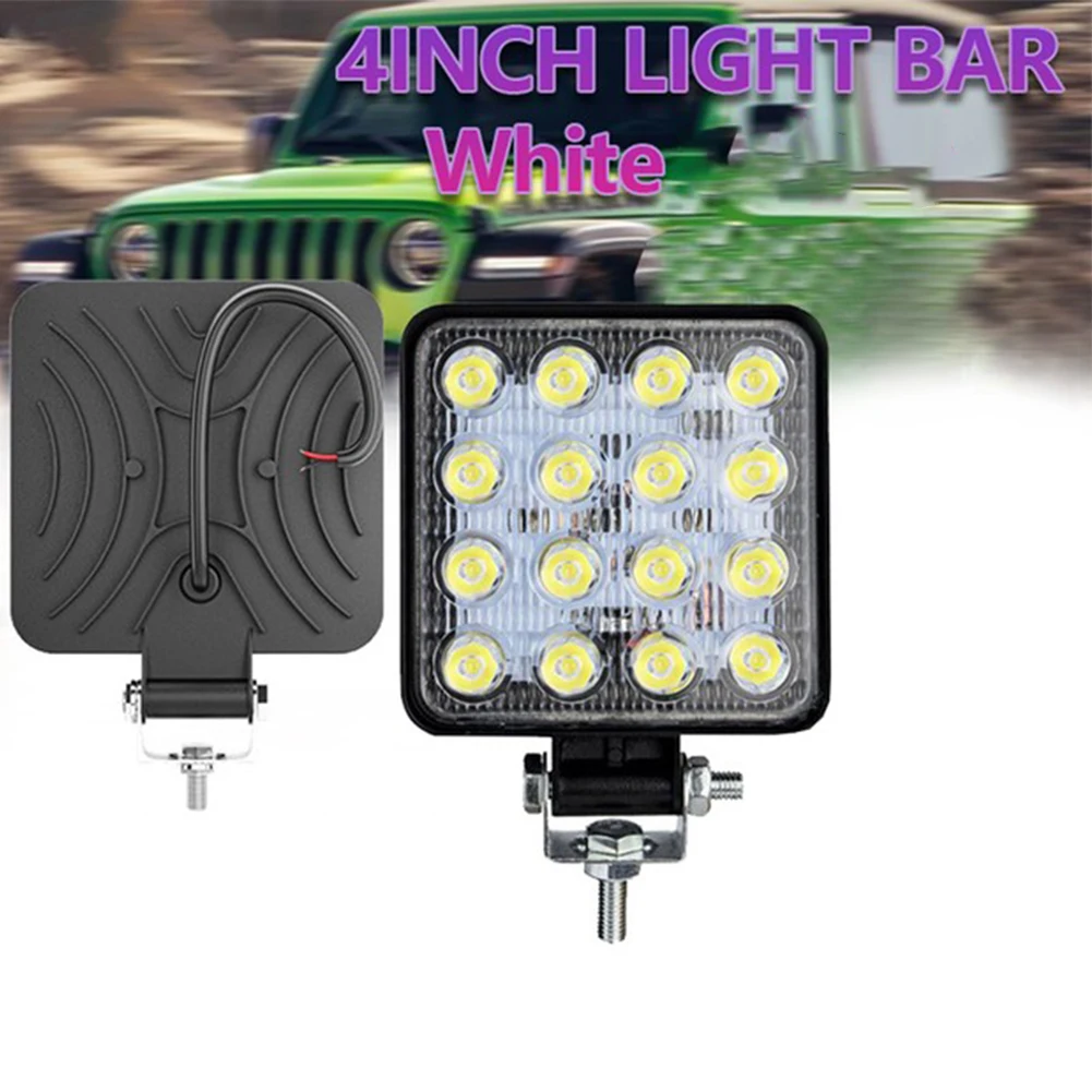 1PCs 48W LED Work Light Truck OffRoad Tractor Flood Lights Lamp 12V-24V Square 6000K Car Light Modified Headlight Spotlight
1PCs 48W LED Work Light Truck OffRoad Tractor Flood Lights Lamp 12V-24V Square 6000K Car Light Modified Headlight Spotlight