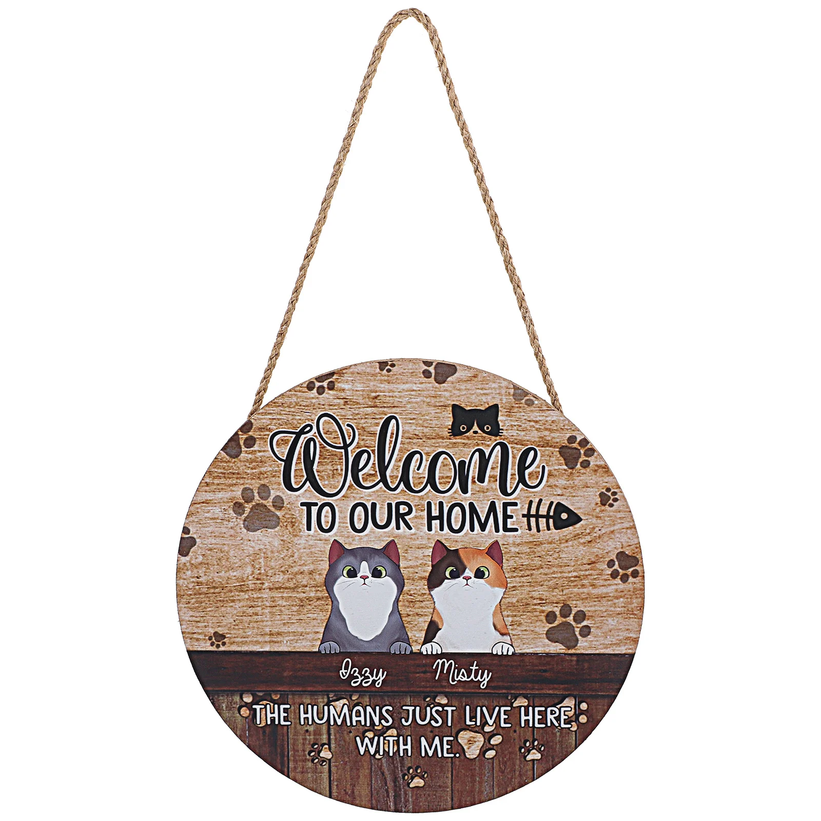 Sign Door Cat Hanging Wall Welcome Kitten Porch Room Plaque Wooden Decorative Animal Pet Kittens Decor Front Decorations
Sign Door Cat Hanging Wall Welcome Kitten Porch Room Plaque Wooden Decorative Animal Pet Kittens Decor Front Decorations