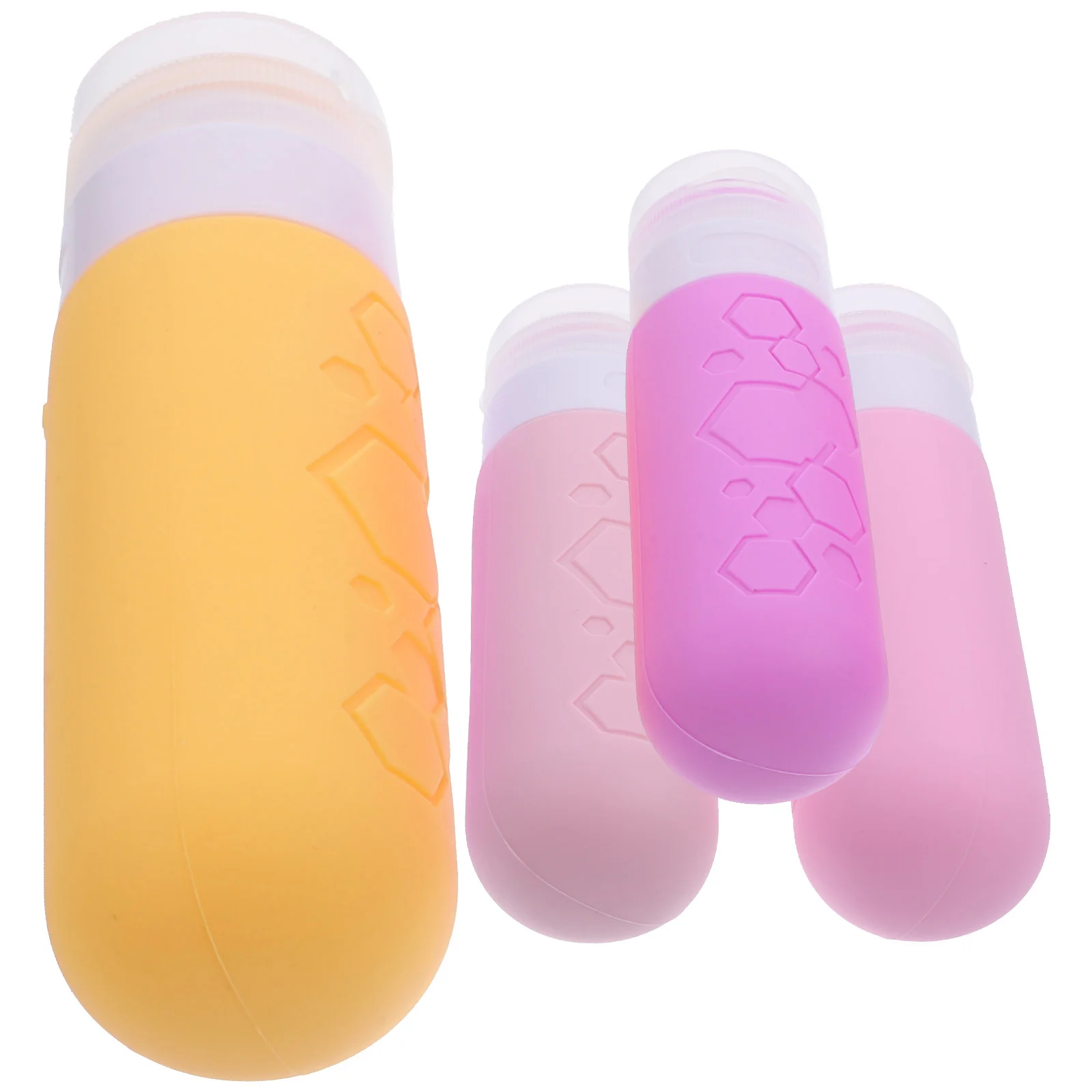 4 Pcs Silica Gel Bottle Shampoo Bottles Travel Toiletries Small Containers Lotion Abs Conditioner
4 Pcs Silica Gel Bottle Shampoo Bottles Travel Toiletries Small Containers Lotion Abs Conditioner