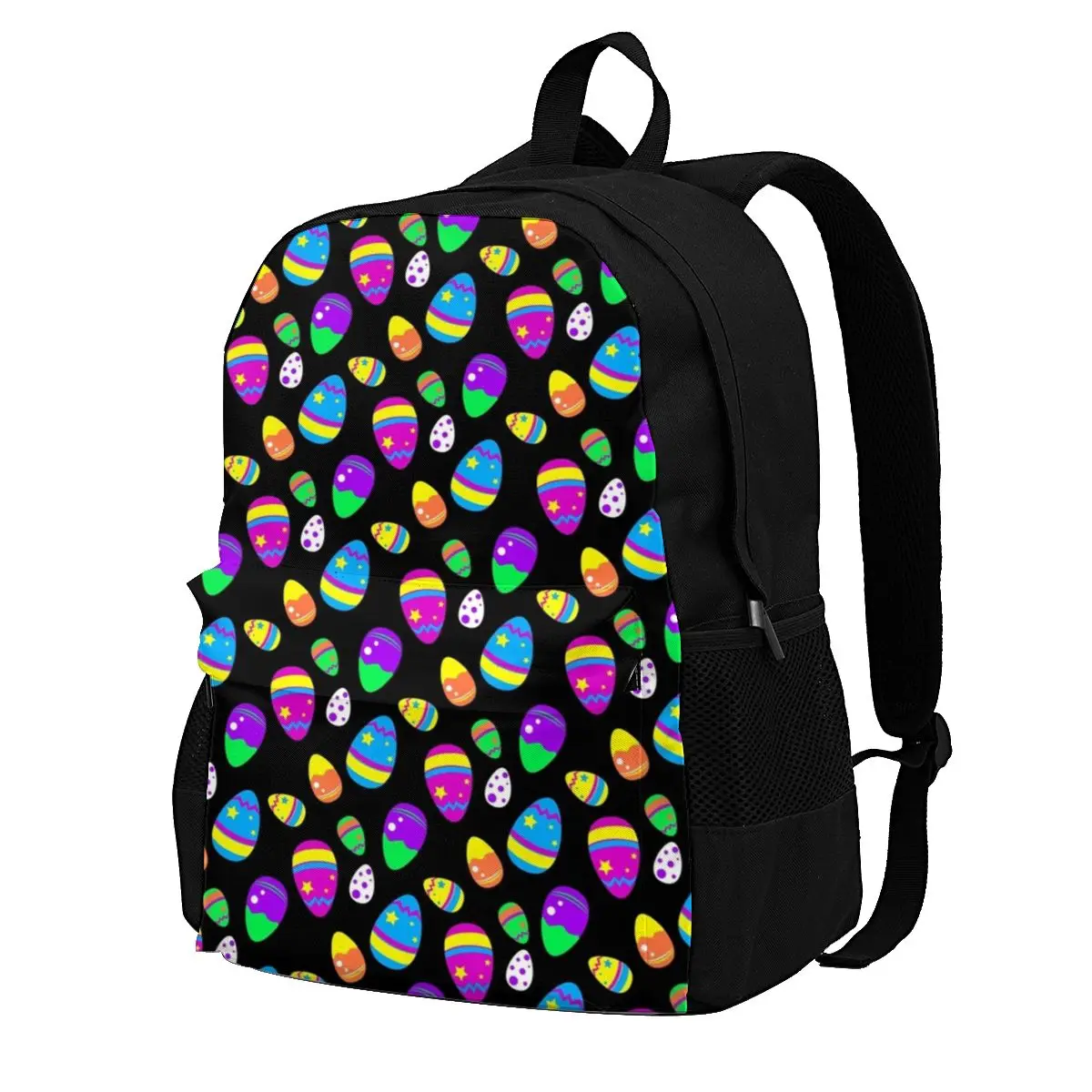 Easter Eggs Backpacks Rainbow Polyester Trekking Tourist Backpack Breathable Unusual Bags 
Easter Eggs Backpacks Rainbow Polyester Trekking Tourist Backpack Breathable Unusual Bags