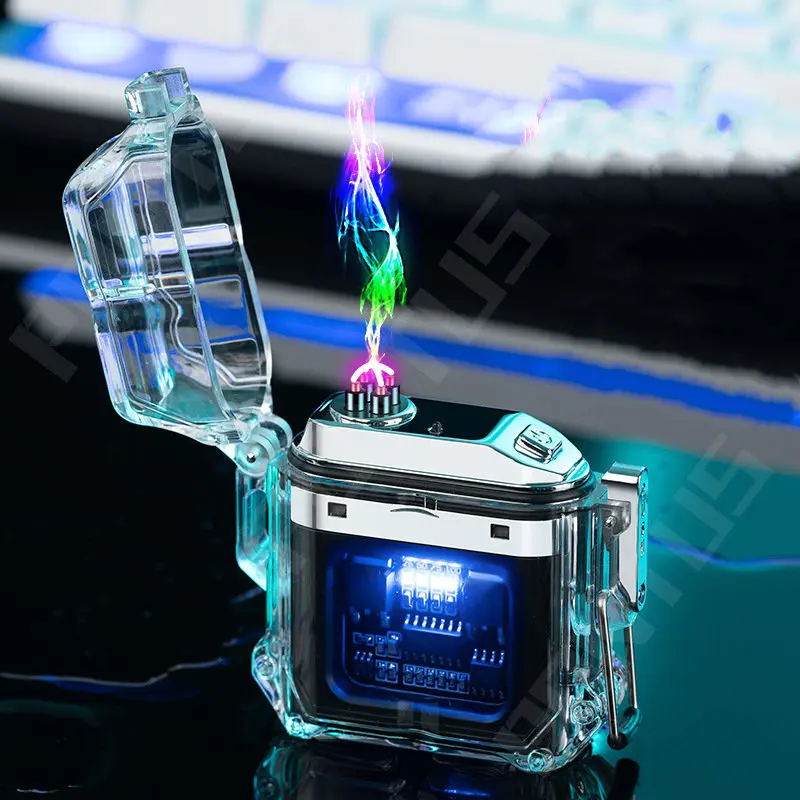 USB импульсная зажигалка с двойной дугой, уличная ветрозащитная Водонепроницаемая Зажигалка для лагеря с открытым огнем, прозрачные зажигал...
USB импульсная зажигалка с двойной дугой, уличная ветрозащитная Водонепроницаемая Зажигалка для лагеря с открытым огнем, прозрачные зажигал...