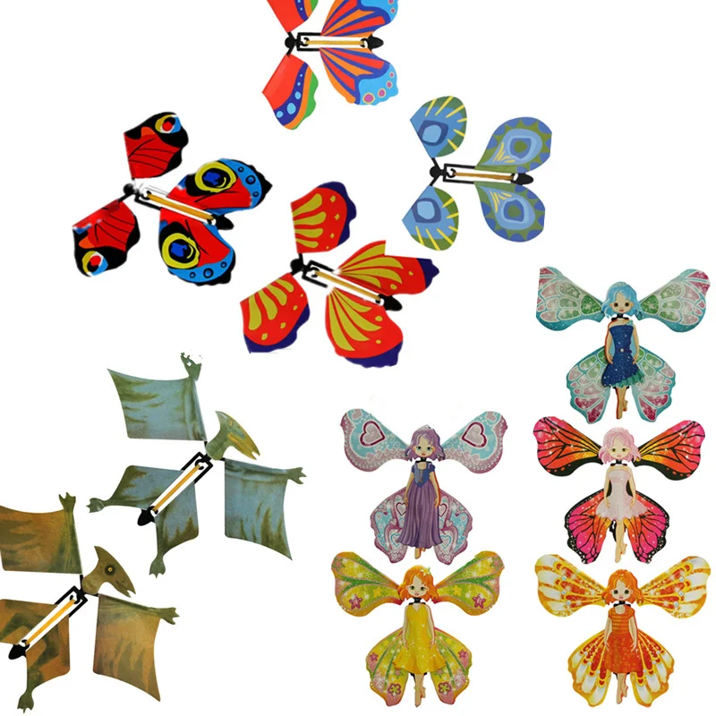 Novelty Butterflies Flying in book Fairy Tale Rubber Band Power Magic Butterfly Card Prank Toy Kids Surprise Birthday Present
Novelty Butterflies Flying in book Fairy Tale Rubber Band Power Magic Butterfly Card Prank Toy Kids Surprise Birthday Present