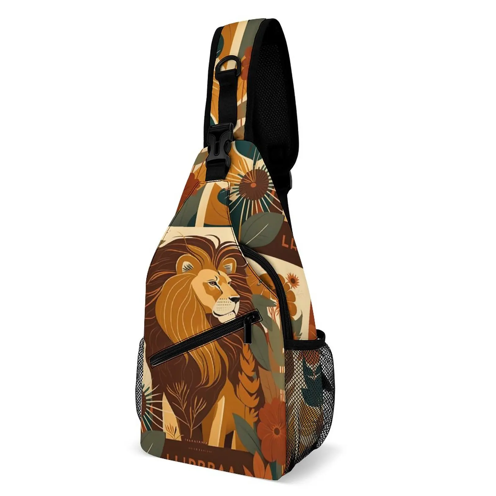 Lion Shoulder Bags Vibrant Illustration Fashion Chest Bag Men Phone Sports Sling Bag Workout Graphic Design Small Bags
Lion Shoulder Bags Vibrant Illustration Fashion Chest Bag Men Phone Sports Sling Bag Workout Graphic Design Small Bags