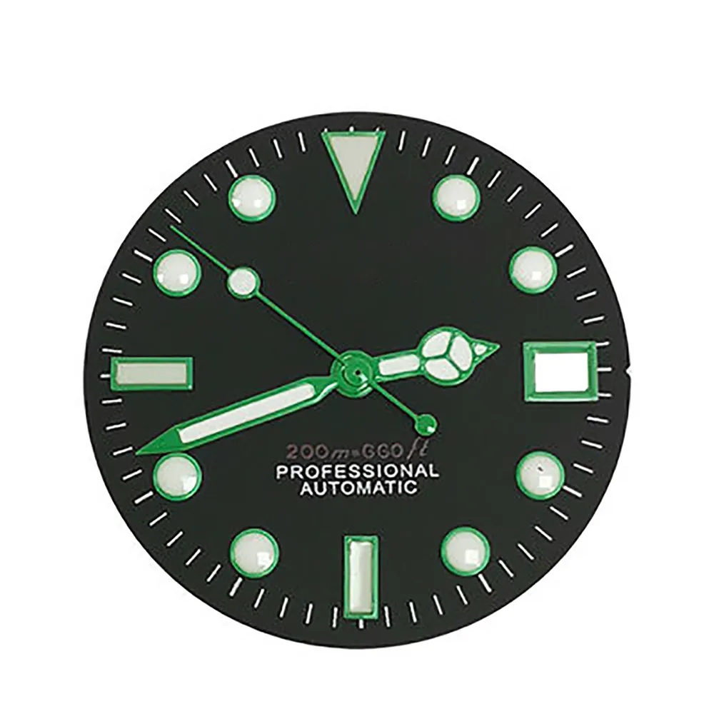 1 PCS For NH35 NH36 Movement Watch Modified Dial Black Dial 28.5MM + Watch Hands Green Luminous Movement Accessories Parts
1 PCS For NH35 NH36 Movement Watch Modified Dial Black Dial 28.5MM + Watch Hands Green Luminous Movement Accessories Parts