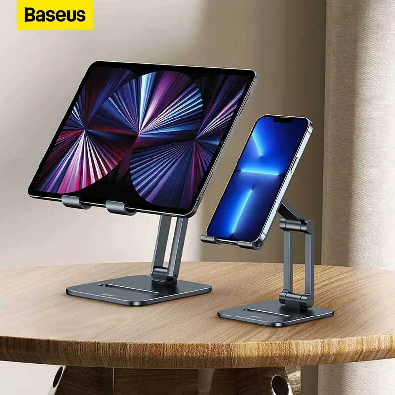 Baseus Phone Holder Desk Stand for cellphone Tablet Foldable Holder Support For iPhone 13 12 iPad Pro Air Metal Phone Holder
Baseus Phone Holder Desk Stand for cellphone Tablet Foldable Holder Support For iPhone 13 12 iPad Pro Air Metal Phone Holder