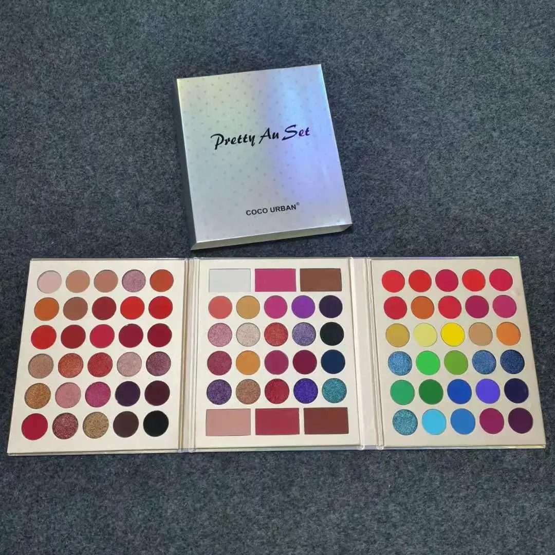COCO URBAN 86 Color Glitter Matte Eyeshadow Palette Shimmer Shiny Eyeshadows Pallet Highlighter Female Beauty Eye Makeup Pigment
COCO URBAN 86 Color Glitter Matte Eyeshadow Palette Shimmer Shiny Eyeshadows Pallet Highlighter Female Beauty Eye Makeup Pigment