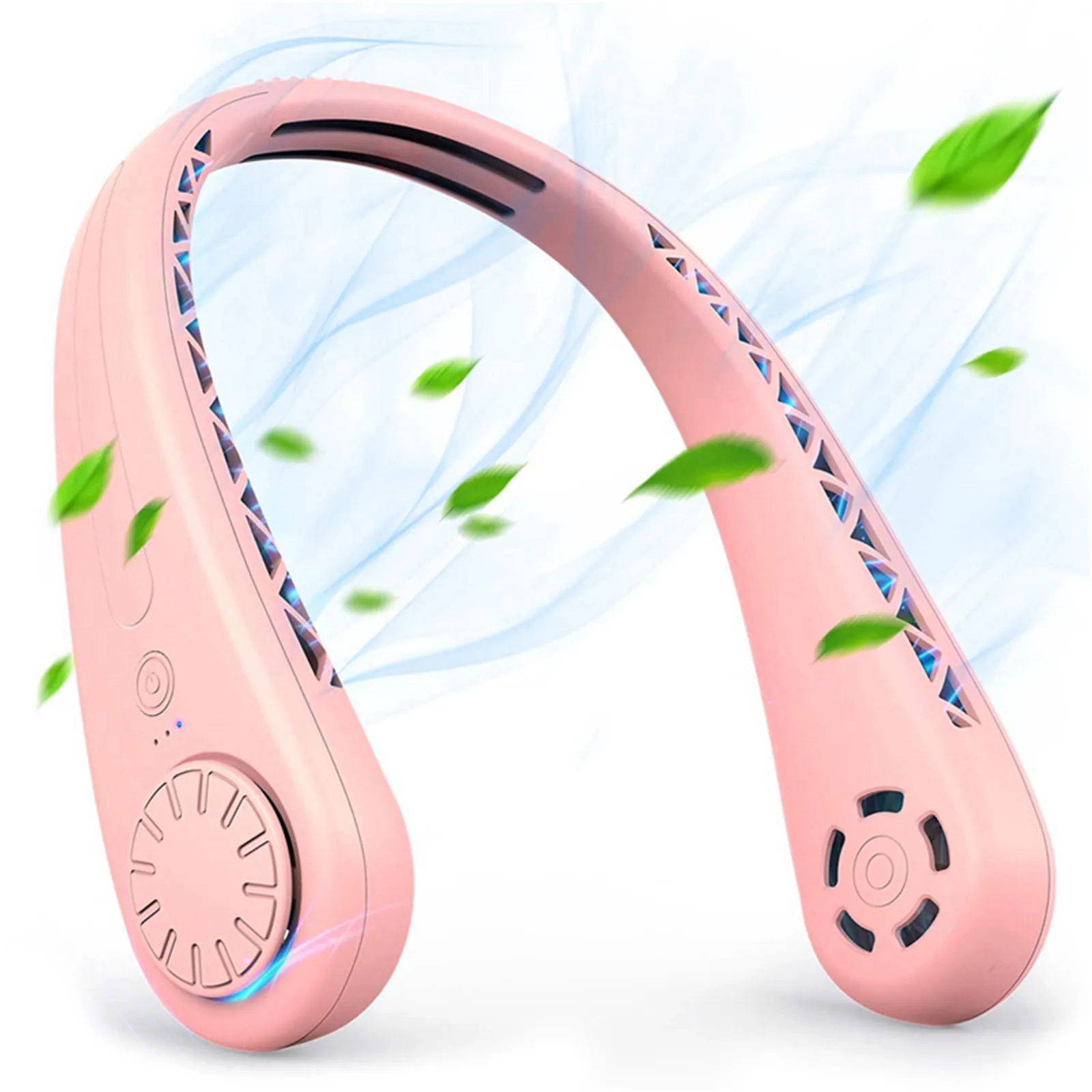 2022 New Mini Neck Fan Portable Bladeless Hanging Neck Rechargeable Air Cooler 3 Speed Summer Sports Neckband Fans Outdoor Tool
2022 New Mini Neck Fan Portable Bladeless Hanging Neck Rechargeable Air Cooler 3 Speed Summer Sports Neckband Fans Outdoor Tool