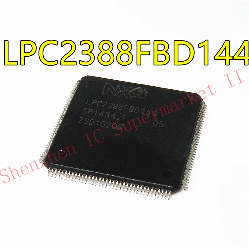LPC2388FBD144 LPC2388 LQFP-144 одночиповый 16-битный/32-битный micro; 512 КБ flash с ISP/IAP, Ethernet, устройство USB 2,0/хост/OTG,
LPC2388FBD144 LPC2388 LQFP-144 одночиповый 16-битный/32-битный micro; 512 КБ flash с ISP/IAP, Ethernet, устройство USB 2,0/хост/OTG,