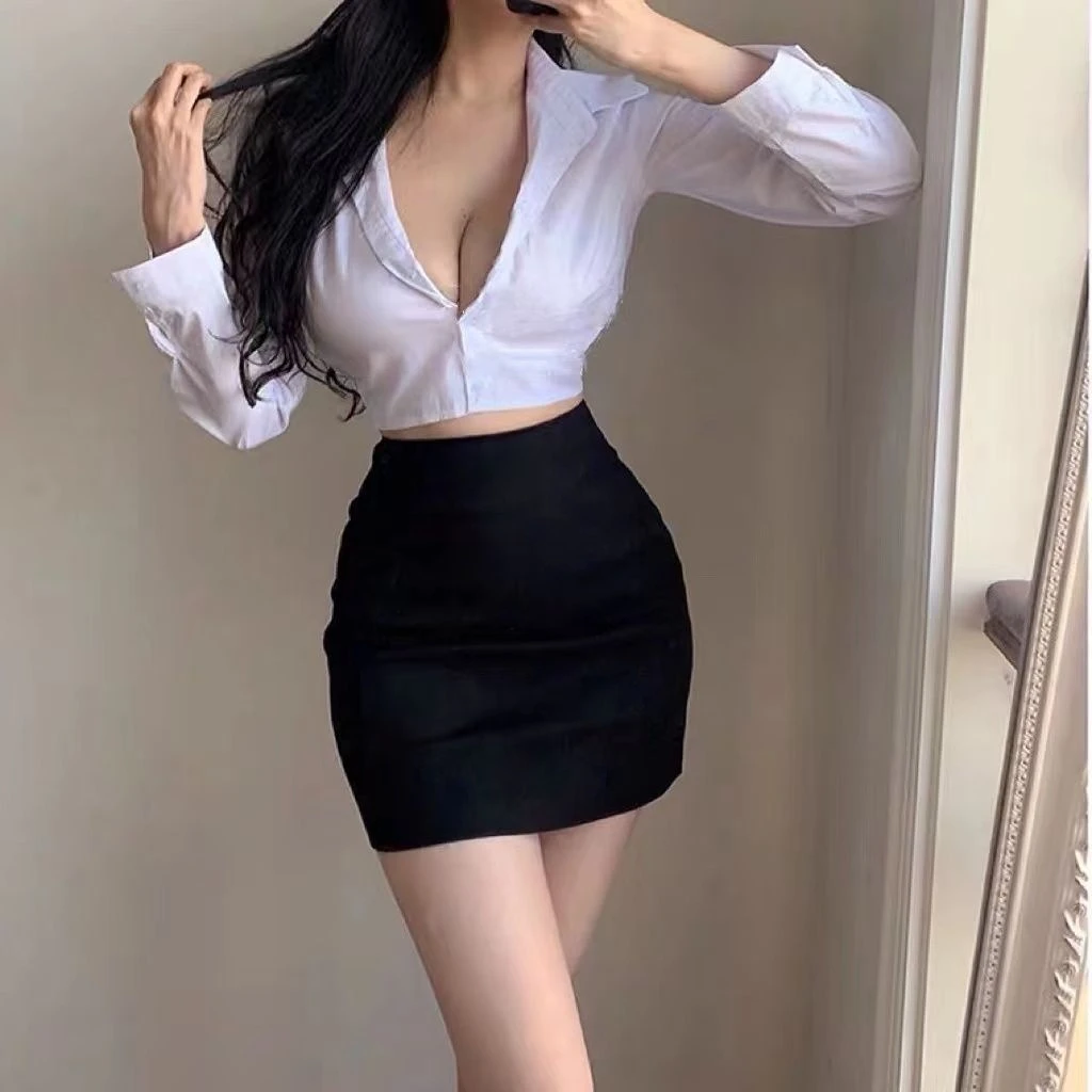 Elasticity Woman Sexy Short Skirts Hip Mini Skirts for Women Black High Waist Tight Korean Style Fashion Summer Wrap Office Wear
Elasticity Woman Sexy Short Skirts Hip Mini Skirts for Women Black High Waist Tight Korean Style Fashion Summer Wrap Office Wear