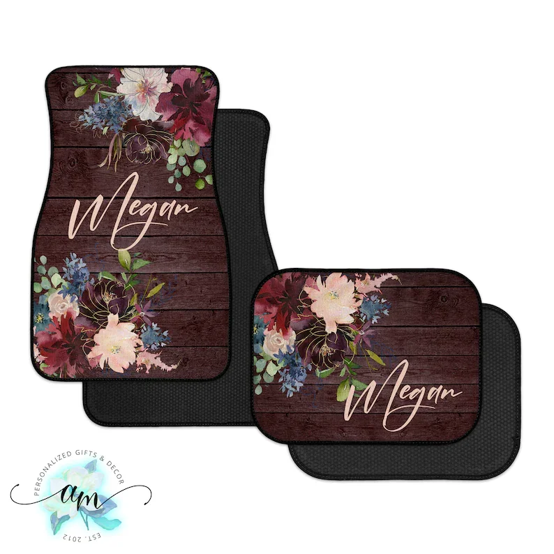 Personalized Car Mats Blush & Navy Car Mats Car and Auto Accessories, SUV and Truck Floor Mats Gifts for Her Floral Car Mats
Personalized Car Mats Blush & Navy Car Mats Car and Auto Accessories, SUV and Truck Floor Mats Gifts for Her Floral Car Mats