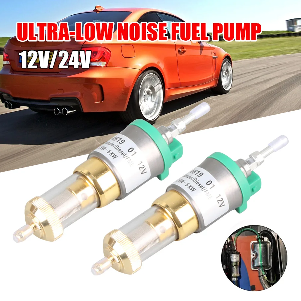 12V/24V 1KW-5KW Heater Fuel Pump with Filter Ultra-Low Noise for Universal Eberspacher Motors Diesel Gasoline Air Parking Heater
12V/24V 1KW-5KW Heater Fuel Pump with Filter Ultra-Low Noise for Universal Eberspacher Motors Diesel Gasoline Air Parking Heater
