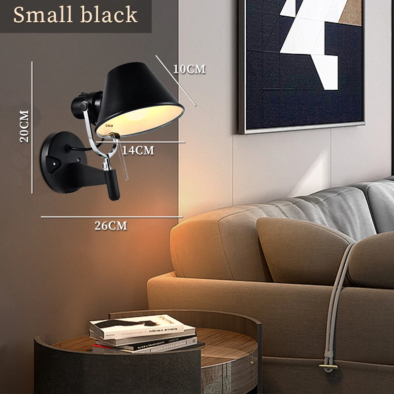 Настенные светильники Artpad поворотные черные серебристые 
Настенные светильники Artpad поворотные черные серебристые