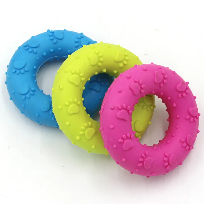 Rubber Chew Toy for Dogs Cleaning Teeth Donut Shape with FootPrint Decoration Pets Funny Cute Toys Pet Products Supplies for Dog
Rubber Chew Toy for Dogs Cleaning Teeth Donut Shape with FootPrint Decoration Pets Funny Cute Toys Pet Products Supplies for Dog