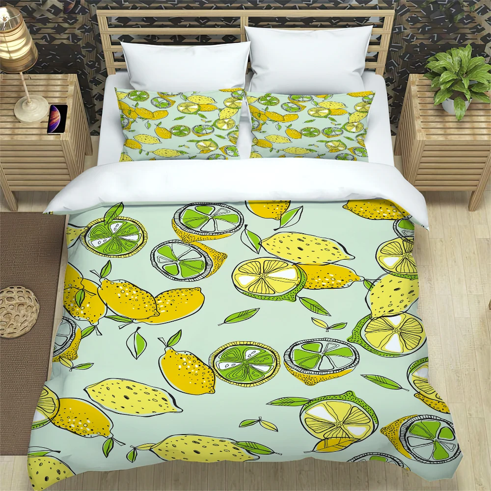 Fruit Style 3D Print Pattern Bedding Set Quilt Cover Home Bedroom Decor Queen King Size Duvet Cover Set Pillowcase Bedding Set
Fruit Style 3D Print Pattern Bedding Set Quilt Cover Home Bedroom Decor Queen King Size Duvet Cover Set Pillowcase Bedding Set