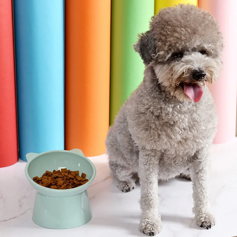 New Cat Bowl High Foot Dog Bowl Neck Protector Cat Pet Food Water Bowl Anti-tip Binaural Pet Feeding Cup Feeder Bowl
New Cat Bowl High Foot Dog Bowl Neck Protector Cat Pet Food Water Bowl Anti-tip Binaural Pet Feeding Cup Feeder Bowl