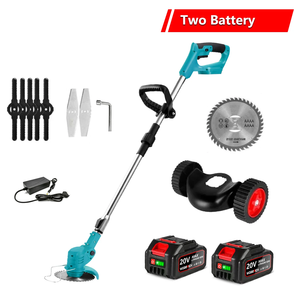 Беспроводная газонокосилка WOBERICH
Беспроводная газонокосилка WOBERICH