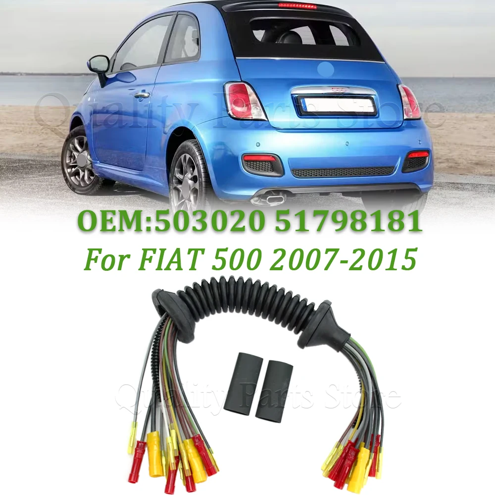 Жгут проводов задней двери багажника, кабель 51798181 2320050 503020 для FIAT 500 2007 2008 2009 2010 2011 2012 2013 2014 2015
Жгут проводов задней двери багажника, кабель 51798181 2320050 503020 для FIAT 500 2007 2008 2009 2010 2011 2012 2013 2014 2015