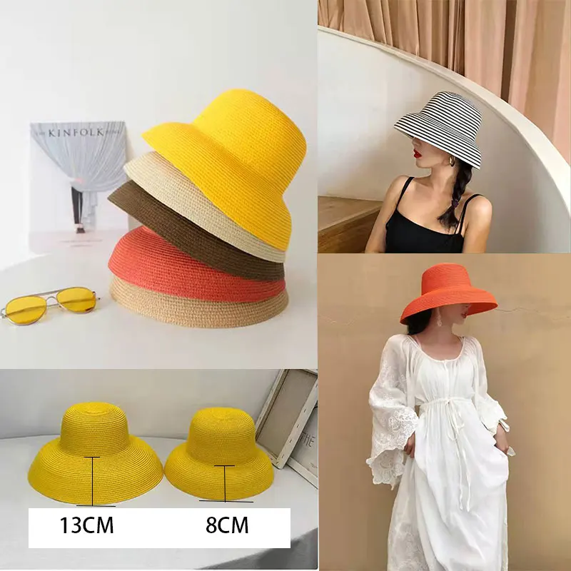 Sun Hat Women's cap Hats For Women Men Summer Straw Hat Sun Protection Hats Wide Brim Vintage Protection Fashion Straw Visor
Sun Hat Women's cap Hats For Women Men Summer Straw Hat Sun Protection Hats Wide Brim Vintage Protection Fashion Straw Visor