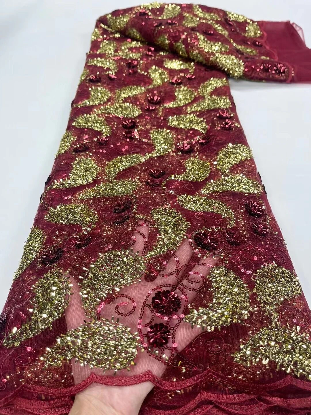 Новинка 2023, ткань высокого качества с блестками и вышивкой, шитье из искусственного гипюра, 5 ярдов
Новинка 2023, ткань высокого качества с блестками и вышивкой, шитье из искусственного гипюра, 5 ярдов