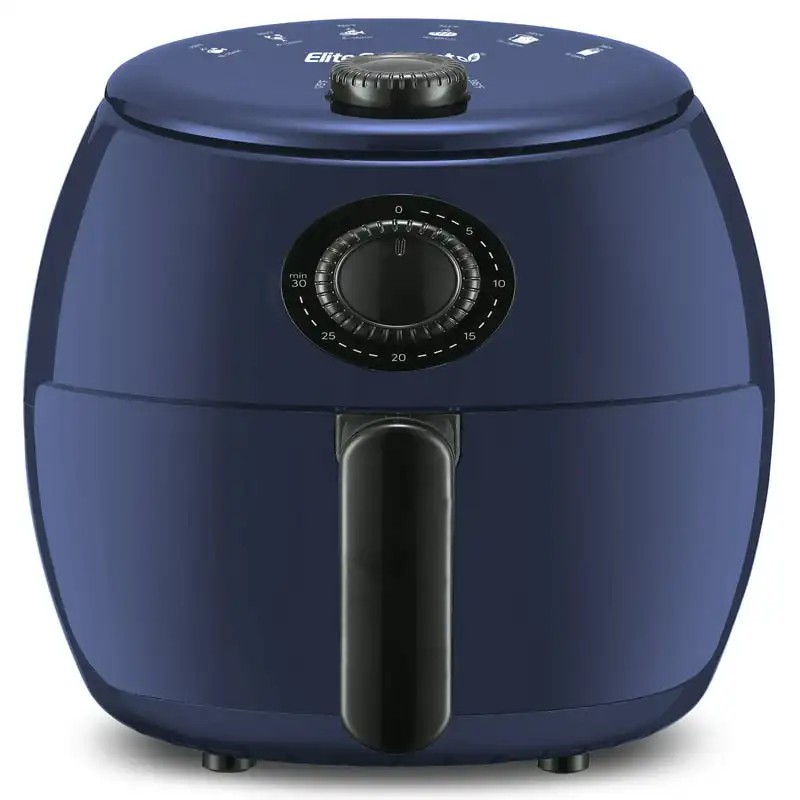 2.1qt Hot Air Fryer with Adjustable Timer and Temperature for Oil-free Cooking, Blue Grey
2.1qt Hot Air Fryer with Adjustable Timer and Temperature for Oil-free Cooking, Blue Grey