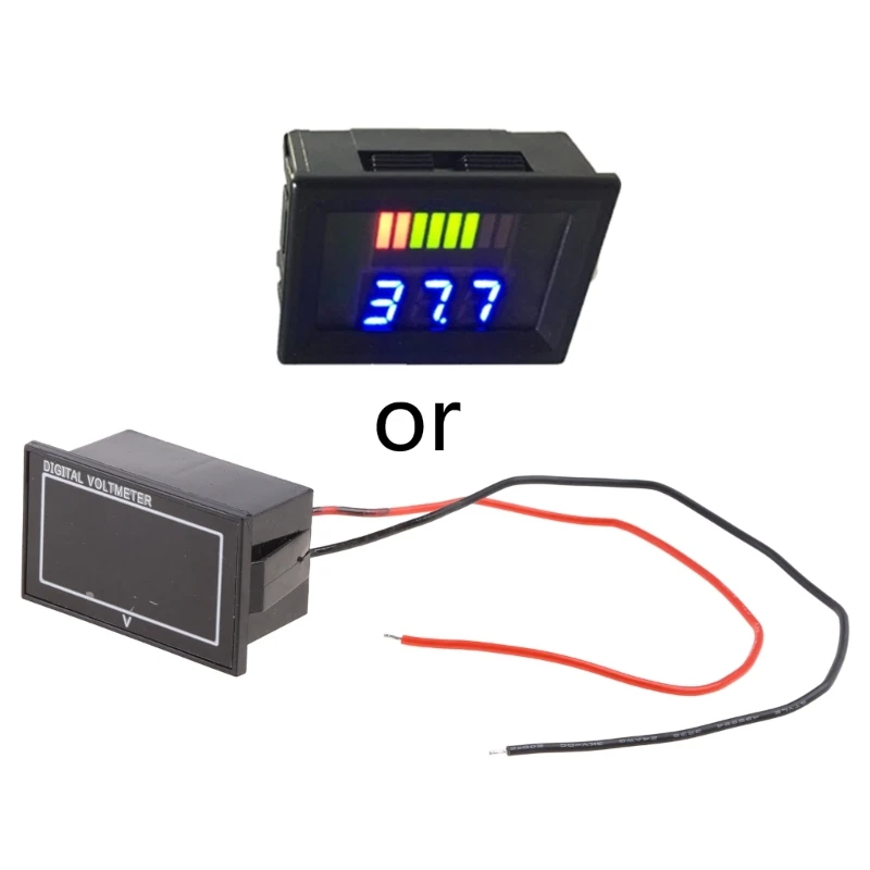 5-70V Digital Battery Capacity Tester Percentage Level Voltage LCD Display Marine RV-Volt Battery Power Indicator Panel
5-70V Digital Battery Capacity Tester Percentage Level Voltage LCD Display Marine RV-Volt Battery Power Indicator Panel