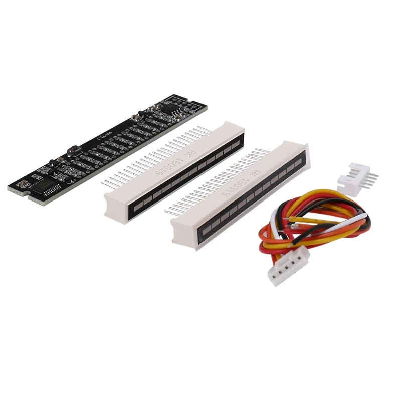 Mini Dual 12 Level Indicator LED Light Bar VU Meter Stereo Amplifier Board Adjustable Light Speed Board With AGC
Mini Dual 12 Level Indicator LED Light Bar VU Meter Stereo Amplifier Board Adjustable Light Speed Board With AGC