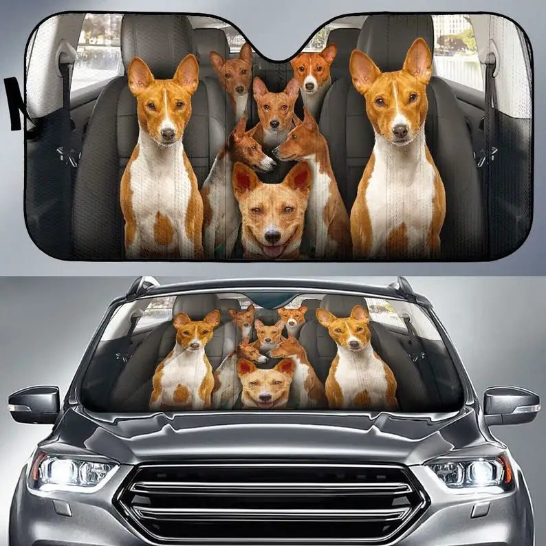 Basenji Auto Sun Shade 13 Personalized Sunshade, Car Accessories, Windshield Sunshade, Custom Animal Pattern Sunshade
Basenji Auto Sun Shade 13 Personalized Sunshade, Car Accessories, Windshield Sunshade, Custom Animal Pattern Sunshade