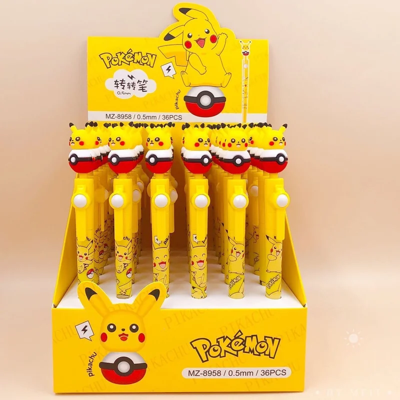 Pokemon Silicone Rotating Gel Pen Cartoon Cute Pikachu Rotating Pen Kid Signature Pen School Supplies Christmas Gift for Childre
Pokemon Silicone Rotating Gel Pen Cartoon Cute Pikachu Rotating Pen Kid Signature Pen School Supplies Christmas Gift for Childre