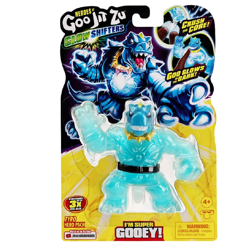 Heroes of Goo jit Glow Shifters Hero Pack - Super Gooey Tyro Hero Pack. Goo Filled Toy with a Unique Glowing Goo Transformati
Heroes of Goo jit Glow Shifters Hero Pack - Super Gooey Tyro Hero Pack. Goo Filled Toy with a Unique Glowing Goo Transformati