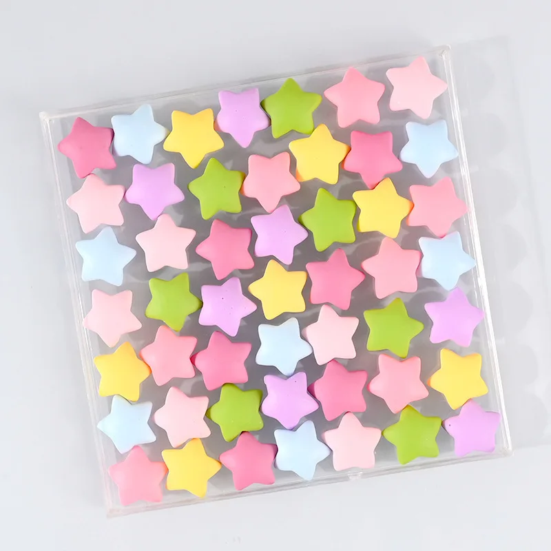 20Pcs Cute Resin Star Charms Flatback Cabochons Scrapbooking For Phone Decor Embellishment Craft Jewelry Making Accessories
20Pcs Cute Resin Star Charms Flatback Cabochons Scrapbooking For Phone Decor Embellishment Craft Jewelry Making Accessories