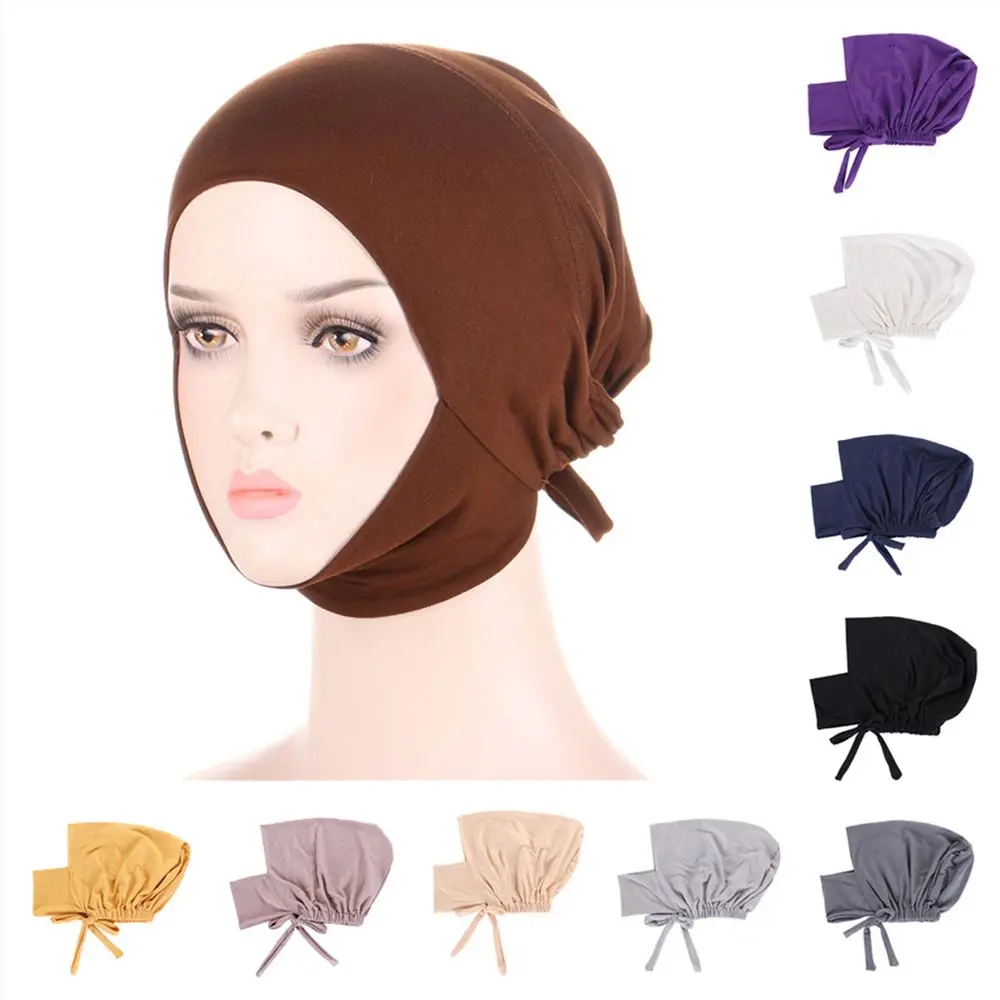 Soft Muslim Bonnet Arab Turban Inner Hijab Caps Headwrap Islamic Cap Female Headscarf
Soft Muslim Bonnet Arab Turban Inner Hijab Caps Headwrap Islamic Cap Female Headscarf