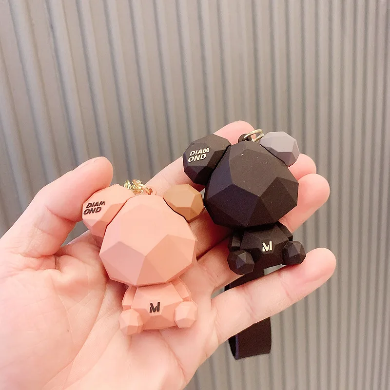 3D Bear Cute Keychain for Kids Silicone Car Couple Key Pendant Cartoon School Bag Hanging Decoration Wholesale Key Chain
3D Bear Cute Keychain for Kids Silicone Car Couple Key Pendant Cartoon School Bag Hanging Decoration Wholesale Key Chain