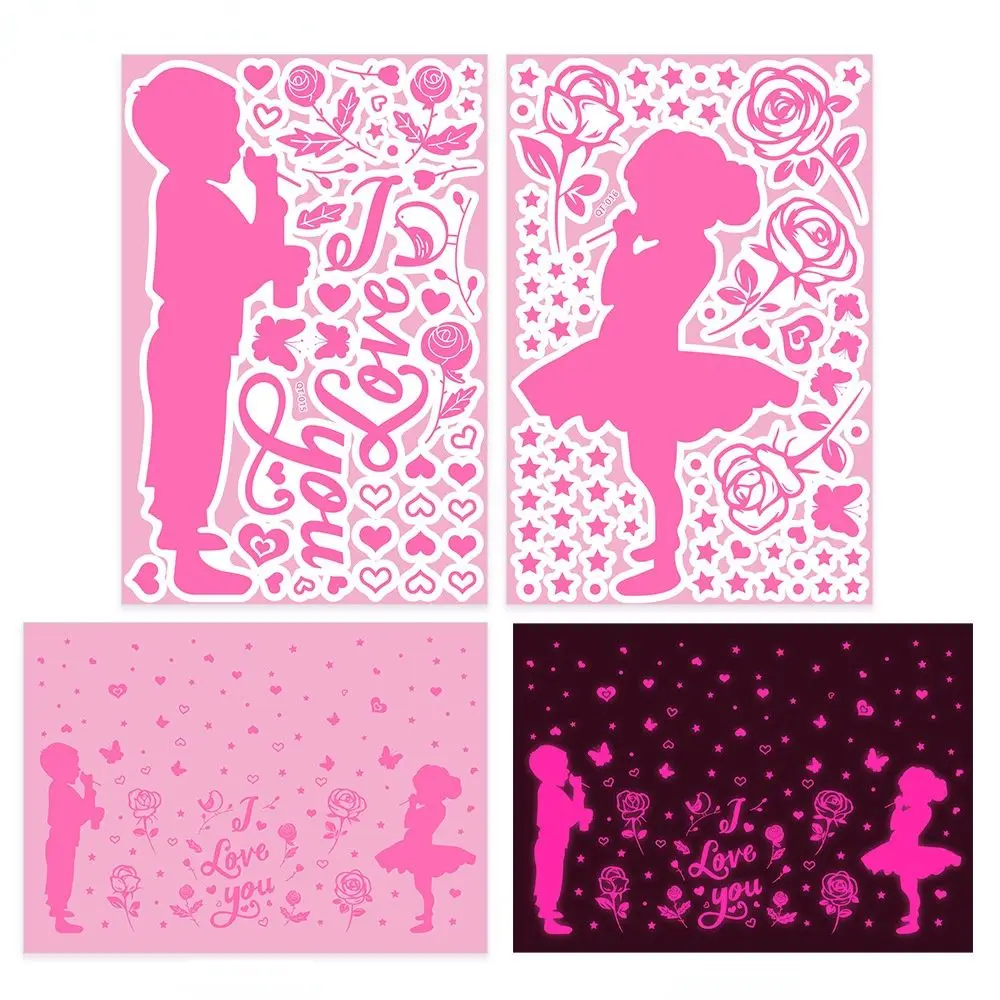 Valentine's Day Love Creative Luminous Decoration Pink Cupid Waterproof Luminous Wall Sticker for Living Room Bedroom
Valentine's Day Love Creative Luminous Decoration Pink Cupid Waterproof Luminous Wall Sticker for Living Room Bedroom