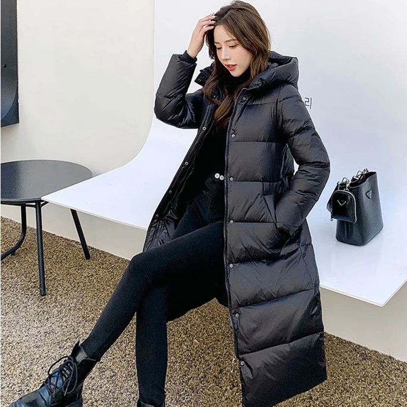 Down Cotton Jackets Female 2022 New Autumn Winter Korean Fashion Cotton Coats Womens Thick Long Hooded Over-the-knee Parkas
Down Cotton Jackets Female 2022 New Autumn Winter Korean Fashion Cotton Coats Womens Thick Long Hooded Over-the-knee Parkas